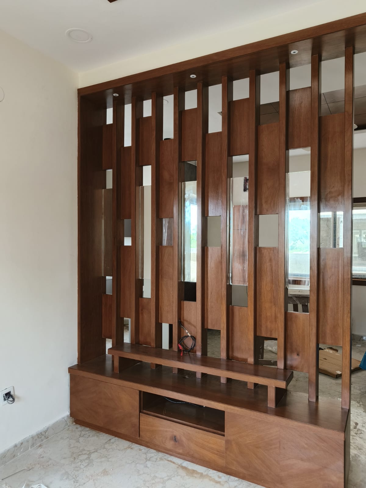 Wooden Partition
